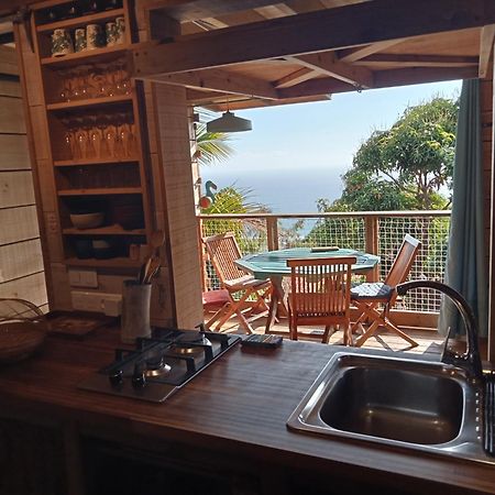 Bungalow Ecologique Avec Toilettes Seches Leu Kabanon Vue Mer Saint-Leu Bagian luar foto