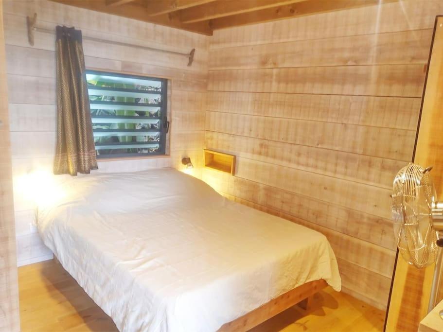Bungalow Ecologique Avec Toilettes Seches Leu Kabanon Vue Mer Saint-Leu Bagian luar foto